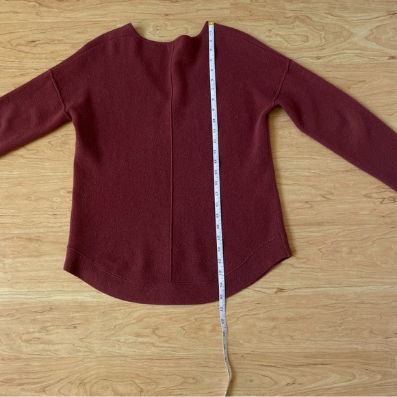 |Jigsaw| Oversized Wafer Wool/Cashmere Blend Sweater Jumper Woman’s Size Small - Picture 7 of 9